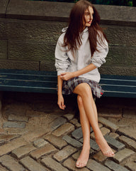 Margo Skirt Brown Plaid