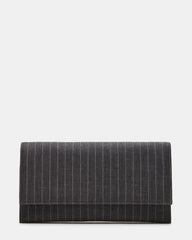 Juliana Bag Gray Pinstripe