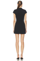 Vieno Keyhole Fitted Mini Dress