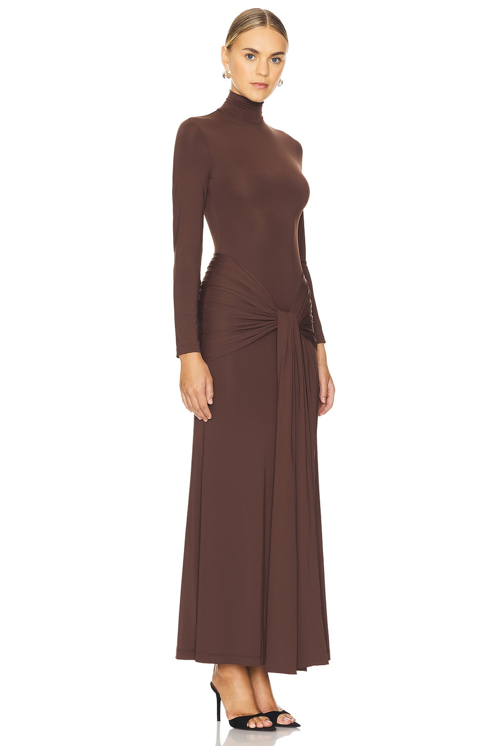 Alix Maxi Tie Front Dress