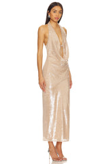 Stevie Sequin Midi Dress