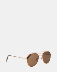 Aydin Sunglasses Brown Gold
