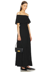 Petite Eyelet Garden Midi Dress