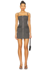 Soft Stretch Ponte Mini Dress