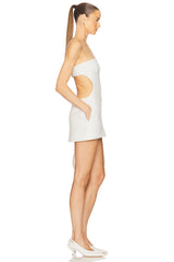 The Heavy Crepe Cut Out Dress