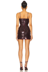 Mini Cami Sequin Dress