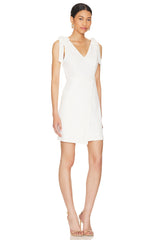 Tie Sleeve Mini Dress
