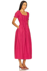 Raphaela Ruffle Midi Dress