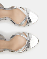 Minx Silver Leather