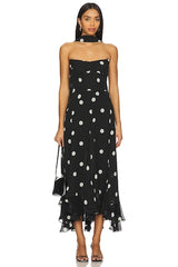 Monterey Dress With Scarf