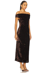Brylie Velvet Maxi Dress