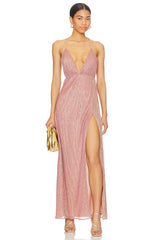Hailee High Slit Maxi Dress