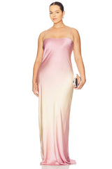Satin Slip Maxi Dress