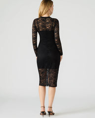 Hailee Lace Dress Black