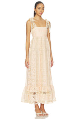 Awaken Textured Stripe Maxi Dress