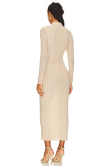 Strobe Diamante Midi Dress