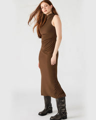 Mo Dress Brown