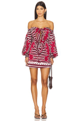 Brodie Off Shoulder Mini Dress