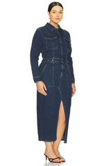 Fit For Success Long Sleeve Midi Dress