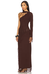 Elise Fringe Dress