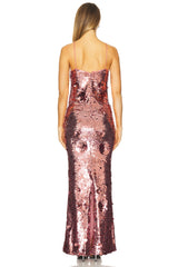 Isis Sequin Maxi Dress