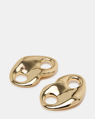 Mariner Stud Earrings Gold