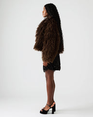 Inaya Coat Dark Espresso