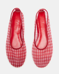 Meadow Red Gingham