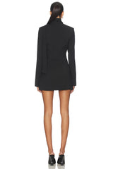 Marissa Neck Tie Blazer Dress
