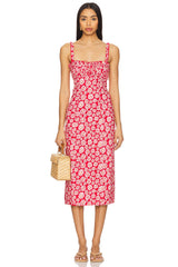 Lucinda Printed Midi Dress