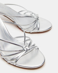 Edna Silver Leather