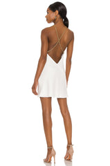 X REVOLVE Claudia X Back Chain Dress