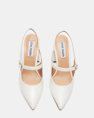 Maegan White Patent - Sm Rebooted