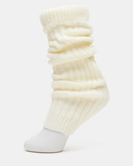 Jazz Legwarmers Ivory