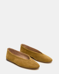 Leni Mustard Suede