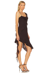 Jess Flounce Mini Dress