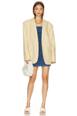 Stretch Denim Tube Dress