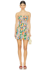 Fleur Shirred Mini Dress