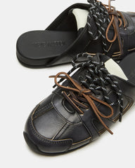 Maysa Black Distressed