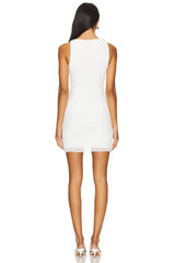 Sania Asymmetrical Mini Dress