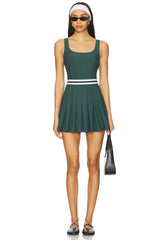 Peached Lucette Pleated Dress