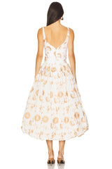 Botanical Midi Dress