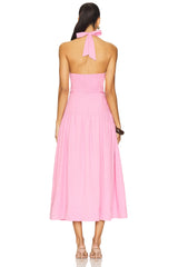 Melody Drop Wasit Midi Dress