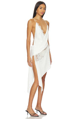 Bikini Wrap Asymmetric Dress