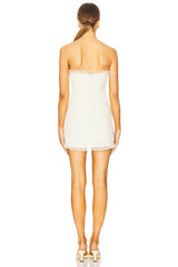 Houda Strapless Mini Dress