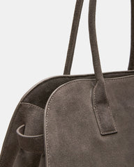 Heidee Bag Grey Suede