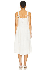 Primavera Eyelet Midi Dress