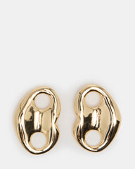Mariner Stud Earrings Gold