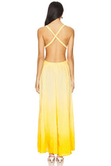 Boho Sunrise Canary Dress