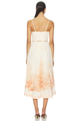 Wanderlust Corset Midi Dress